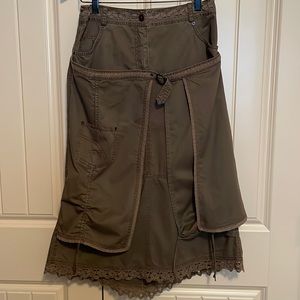 NWOT Sandwich Cotton Skirt, Size EU34